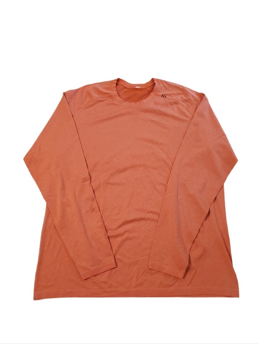 Lululemon Men's The Fundamental Long Sleeve Shirt In Breeze Dye Aztec Brick XXL